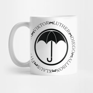 Umbrella Members Names Mug